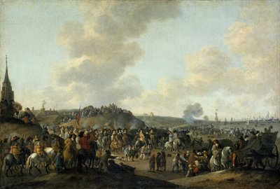 1660年6月2日，英国国王查理二世离开谢维宁根，1683年 作者 亨德里克·德·梅耶