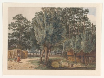 位于德比尔特 (De Bilt) 附近的胡德林格 (Houdringe) 庄园 作者 亨德里克·亚伯拉罕·克林克哈默