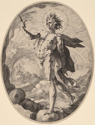 阿波罗 作者 亨德里克·古尔齐乌斯（Hendrik Goltzius）