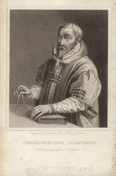 Christophe Plantin 作者 亨德里克·古尔齐乌斯（Hendrik Goltzius）