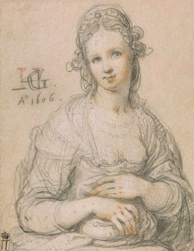 1606年的妓女 作者 亨德里克·古尔齐乌斯（Hendrik Goltzius）