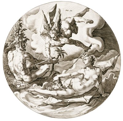 第三天 作者 亨德里克·古尔齐乌斯（Hendrik Goltzius）