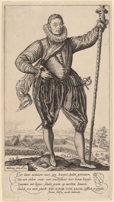 格里特-德容 作者 亨德里克·古尔齐乌斯（Hendrik Goltzius）