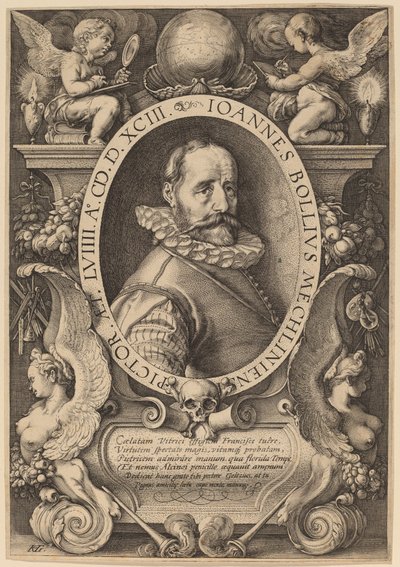 汉斯-博尔 作者 亨德里克·古尔齐乌斯（Hendrik Goltzius）