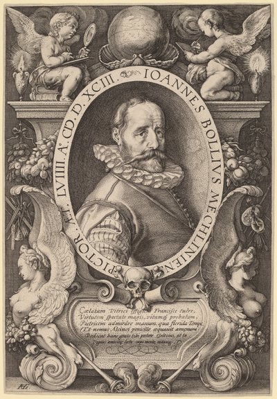 汉斯-博尔 作者 亨德里克·古尔齐乌斯（Hendrik Goltzius）