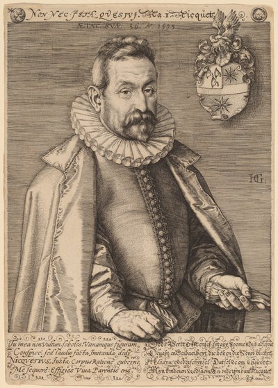 Jan Nicquet 作者 亨德里克·古尔齐乌斯（Hendrik Goltzius）