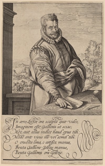 菲利普-加勒 作者 亨德里克·古尔齐乌斯（Hendrik Goltzius）