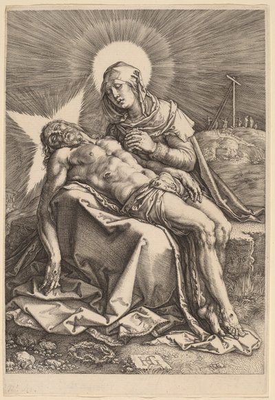 皮耶塔 作者 亨德里克·古尔齐乌斯（Hendrik Goltzius）