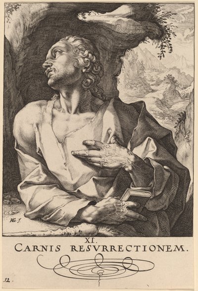 圣裘德-萨迪厄斯 作者 亨德里克·古尔齐乌斯（Hendrik Goltzius）