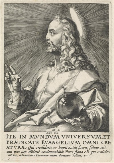 救世主 作者 亨德里克·古尔齐乌斯（Hendrik Goltzius）