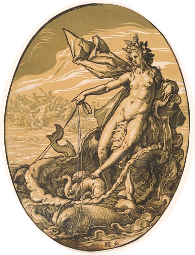特提斯 作者 亨德里克·古尔齐乌斯（Hendrik Goltzius）