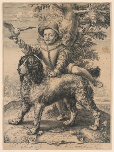 戈尔齐乌斯之狗 作者 亨德里克·古尔齐乌斯（Hendrik Goltzius）