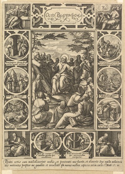 八戒》，约1578年。 作者 亨德里克·古尔齐乌斯（Hendrik Goltzius）