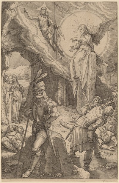 复活 作者 亨德里克·古尔齐乌斯（Hendrik Goltzius）