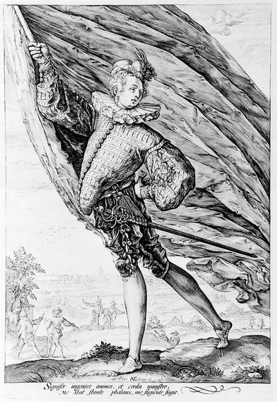 伟大的旗手 作者 亨德里克·古尔齐乌斯（Hendrik Goltzius）