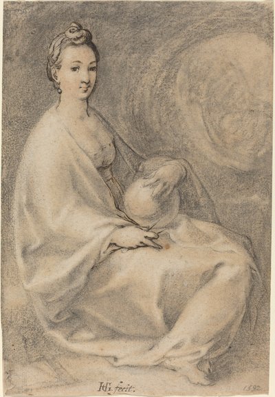 乌拉尼亚 作者 亨德里克·古尔齐乌斯（Hendrik Goltzius）