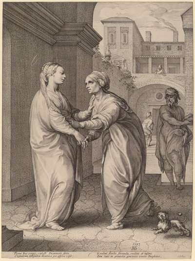 探访 作者 Hendrik Goltzius 的 Parmigianino 风格