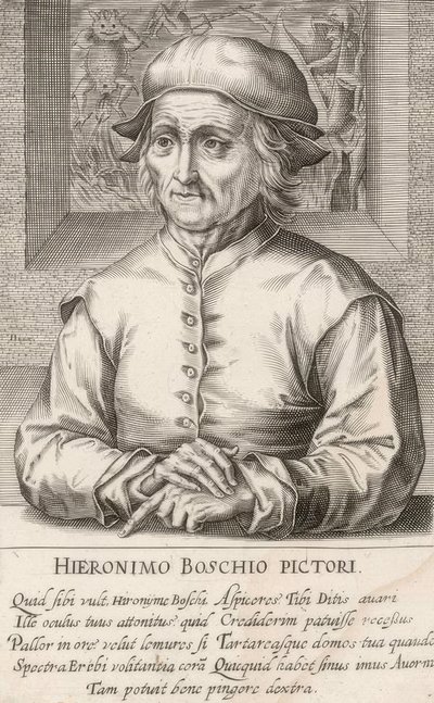 HIERONIMO BOSCHIO PICTORI（…） 作者 亨德里克·洪都斯