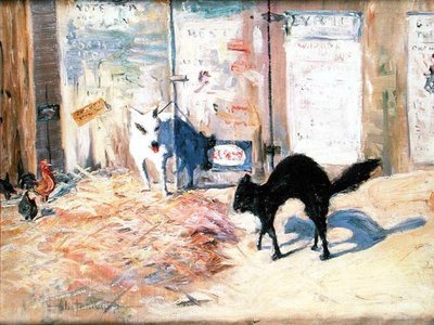 对手（布面油画） 作者 亨德里克·J·格林滕坎普