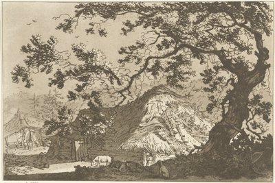 Landschap met twee boerderijen
为学习风景画的人计算的十二种设计（丛书名） 作者 蒂莫西·谢尔德雷克