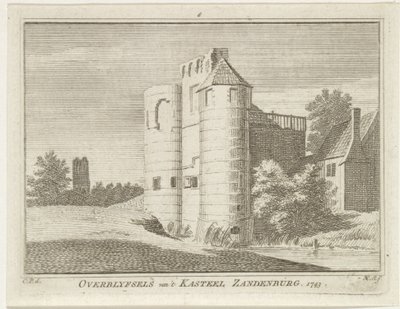 韦尔赞登堡城堡遗址
赞登堡城堡遗址，1743 年（标题见实物） 作者 亨德里克·斯皮尔曼