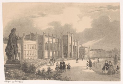 1849 年左右威廉斯公园威廉斯霍夫 (Willemshof) 景观 作者 亨德里克·威廉姆斯最后
