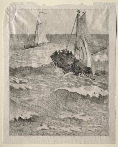 海洋场景 作者 亨德里克·威廉·梅斯达格
