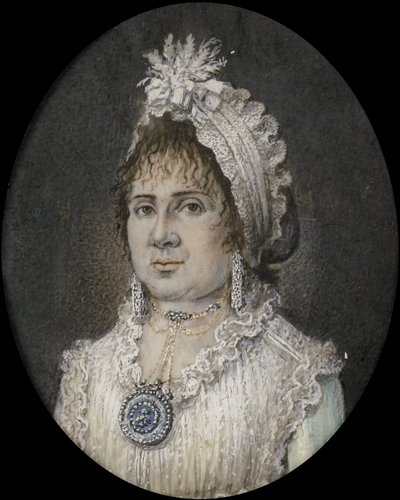Catharina Theresia Weber（1760/61-1847 年）。Joannes Titsingh 的配偶，阿姆斯特丹 作者 匿名（拒绝归属）