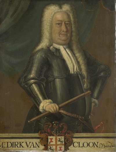 荷属东印度群岛总督德克-凡-克隆肖像 作者 Hendrik van den Bosch（之后免费）