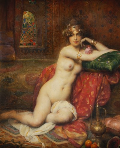 Hors Concours Femme d“东方，1919年 作者 Henri Adrien Tanoux