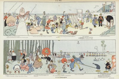 笑的插图 作者 亨利·阿夫洛特（Henri Avelot）