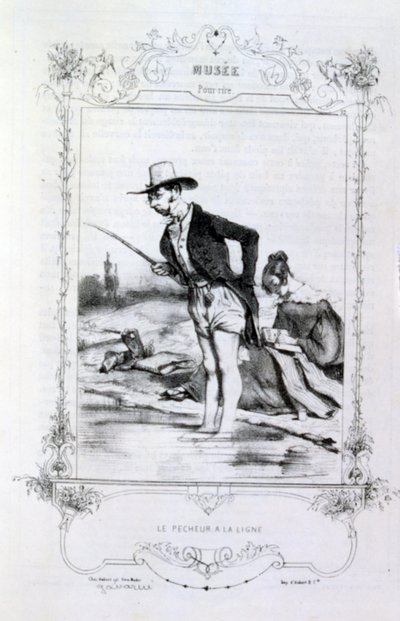 亨利-布泰描绘 "雨 "的插图，1895年（雕刻）。 作者 亨利·布特（Henri Boutet）