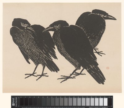 三只乌鸦 作者 Henri-Charles Guérard