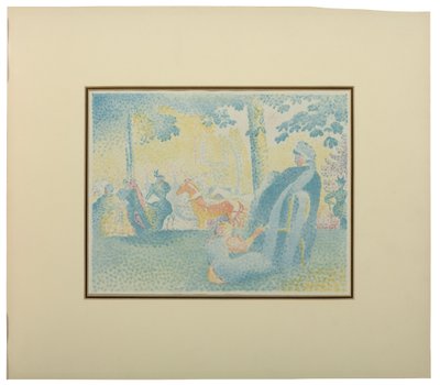 香榭丽舍大街（Les Champs Elysees），潘（Pan），1898年 作者 亨利·埃德蒙·克罗斯