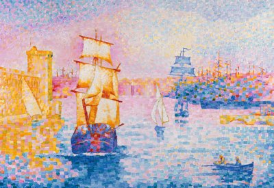 1899年左右，马赛港 作者 亨利·埃德蒙·克罗斯