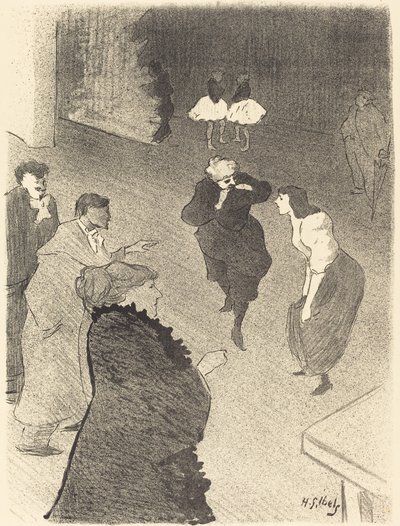 埃米莉安-达朗松和玛丽奎塔? 作者 Henri Gabriel Ibels