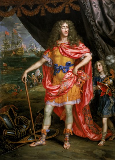 约克公爵詹姆斯（1633-1701） 作者 亨利·加斯卡（Henri Gascar）