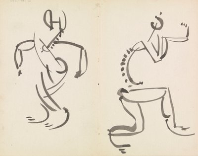 Two Figure Studies 作者 亨利·高第·布热斯卡