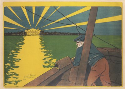 布兰肯贝格赌场，1896年。 作者 亨利·乔治·穆尼耶