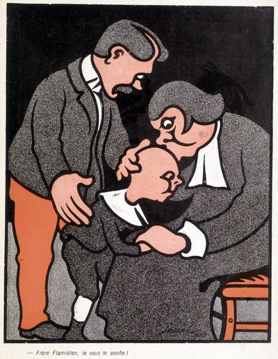 Frère Flamidien, je vous le confie - Henri Gustave Jossot（1866-1951 年）著，载于《L