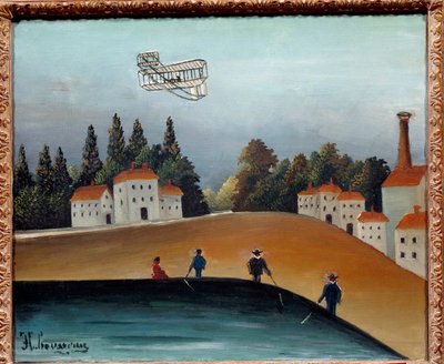渔民有鱼线。 Henri Rousseau dit Le Douanier Rousseau (1844-1910) 的绘画 作者 亨利·J·F·卢梭