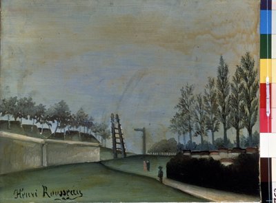 凡夫景观。亨利-卢梭（1844-1910 年）的作品 作者 亨利·J·F·卢梭