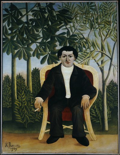 约瑟夫·布鲁默的肖像，1909年 作者 亨利·J·F·卢梭