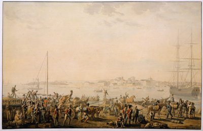 英国陆军于1808年在蒙德戈湾降落 作者 亨利·里维克