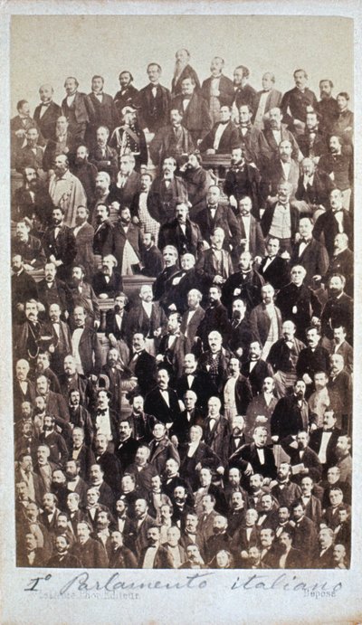 意大利第一届议会 1861 年 作者 亨利·勒柳热