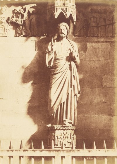 兰斯大教堂基督雕像 作者 亨利·勒塞克