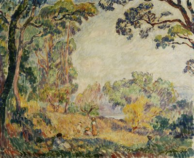农村妇女和女童；农村妇女和女孩，1906年 作者 亨利·勒巴斯克