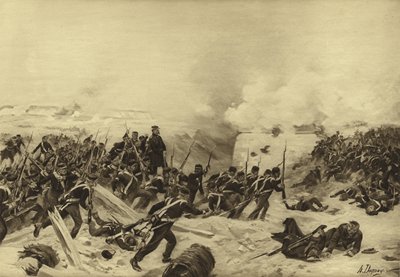 围攻塞瓦斯托波尔，1854-1855（凹版） 作者 Henri Louis Dupray