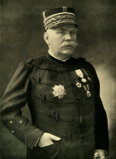 约佛尔将军，c1915，1920。 作者 亨利·曼努埃尔（Henri Manuel）