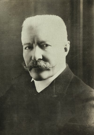 1921 年驻梵蒂冈大使夏尔-约纳特肖像（照片） 作者 亨利·曼努埃尔（Henri Manuel）